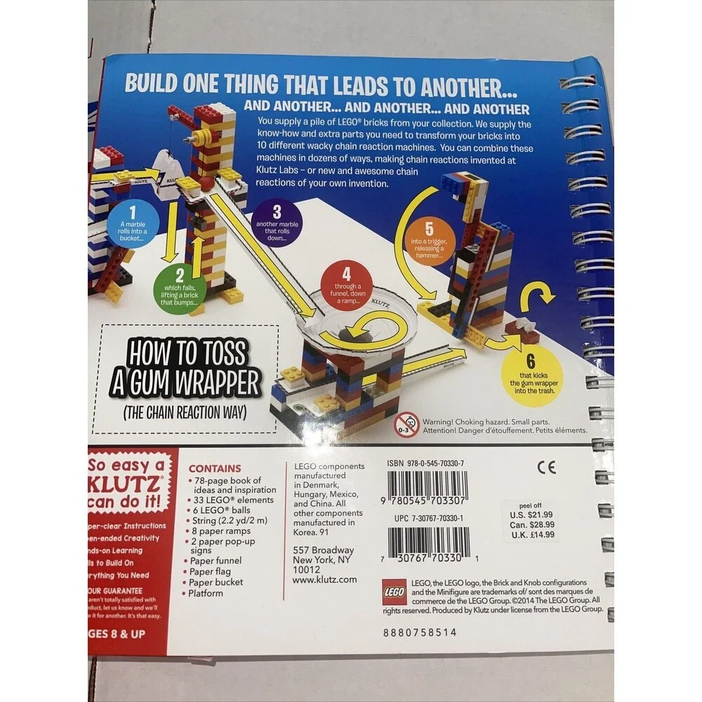 Klutz Press lego chain